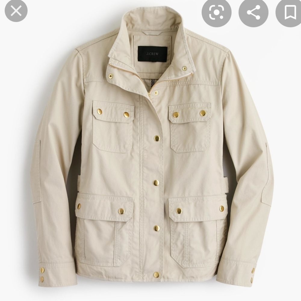 J. Crew downtown field utility jacket